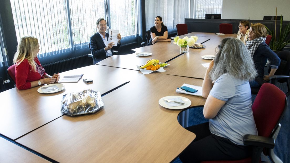 Premier Rutte bracht in augustus vorig jaar een bezoek aan Stut-en-Steun