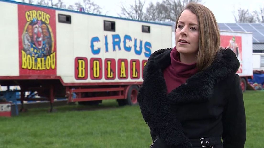 Steffie Rutten van Circus Bolalou.