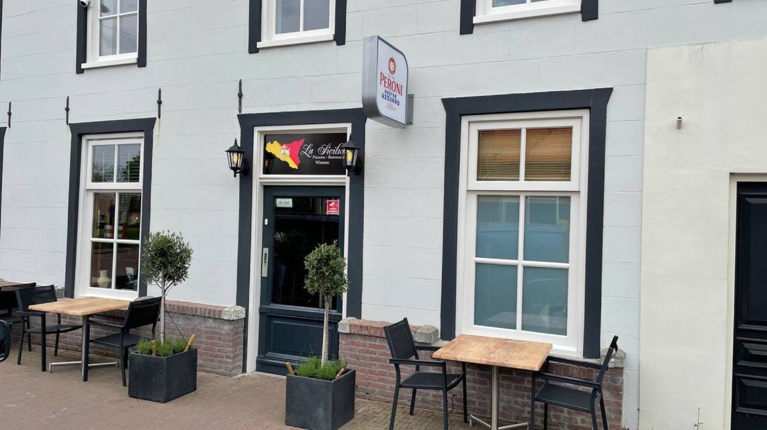 Het restaurant in Winsum