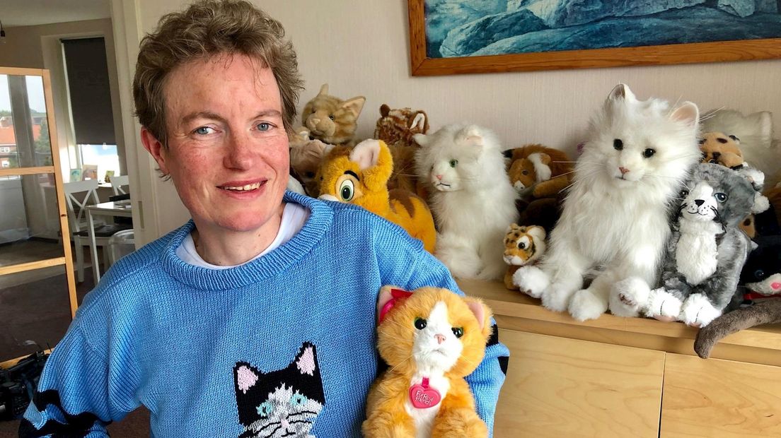 De kattenspullenverzameling van Esther van Balen
