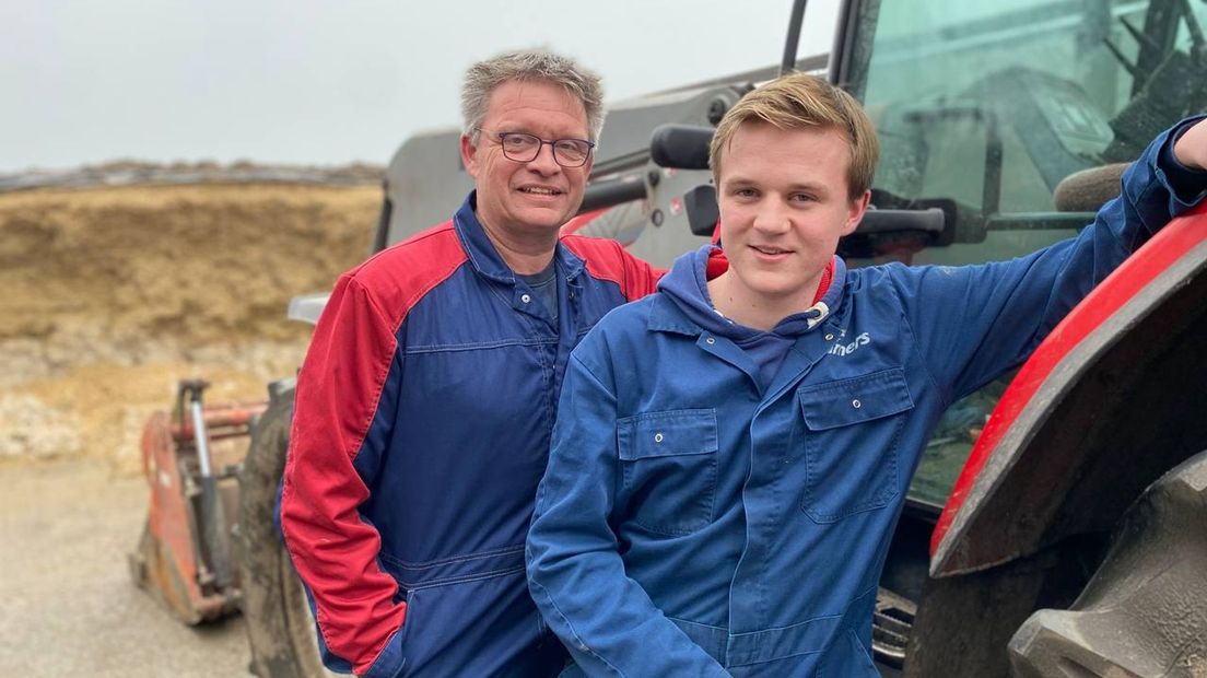 Henry en Stijn Fox zijn melkveehouders naast natuurgebied Lattrop