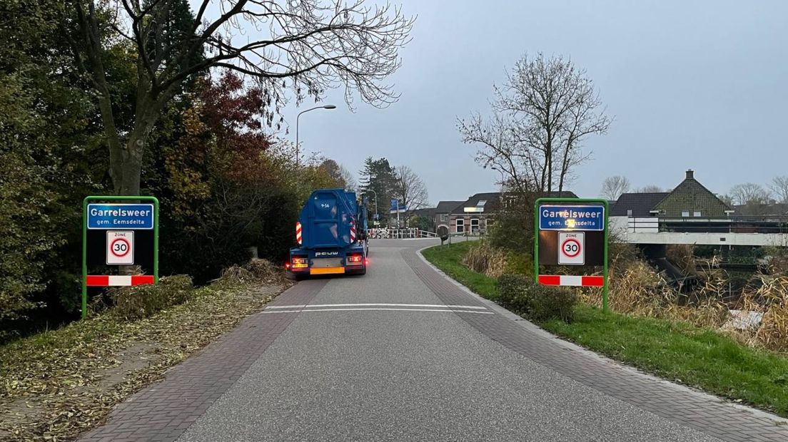 De entree van Garrelsweer
