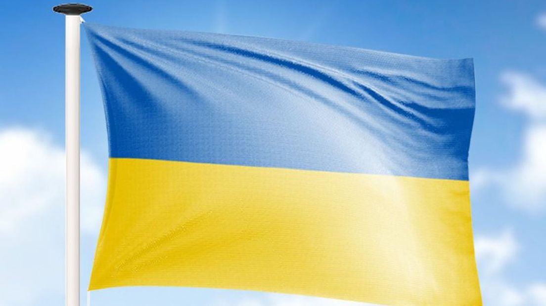Oekraïense tweekleur is overal uitverkocht