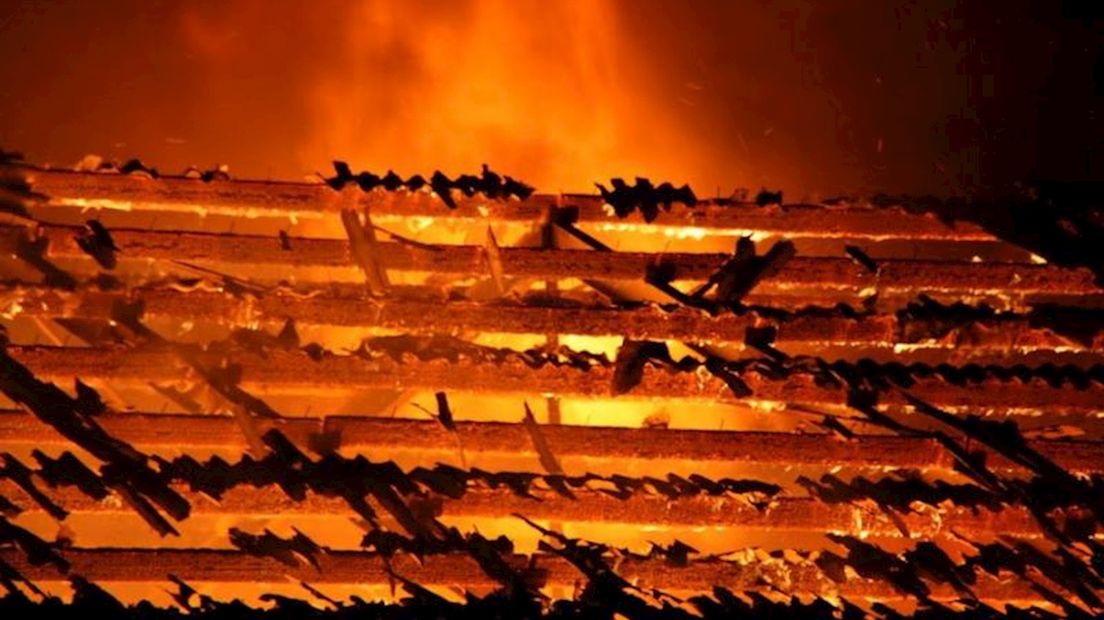 Brand in kringloopwinkel