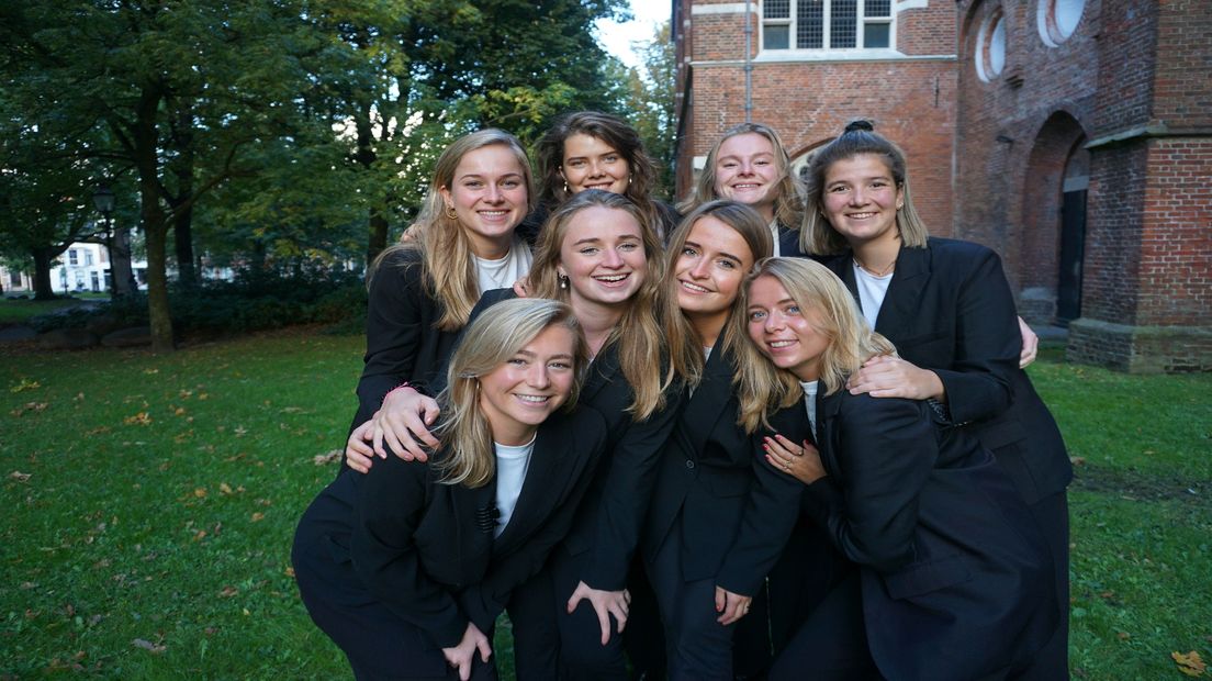 De groep Groningse studenten van Selfles