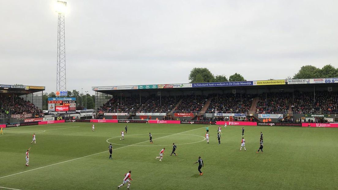 FC Emmen en Sparta kwamen donderdagavond niet tot scoren op de Oude Meerdijk.