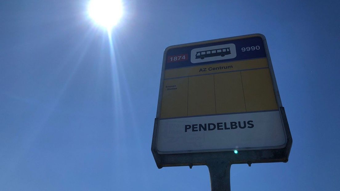 Buslijn Asielbus Bord