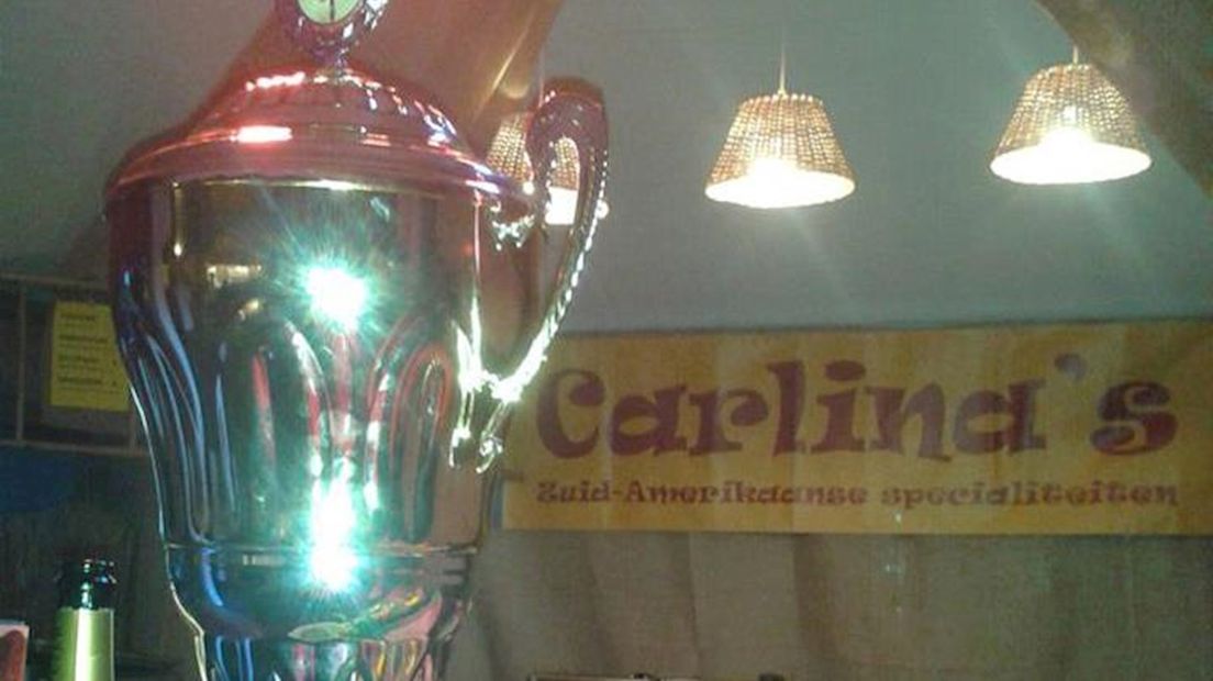 De winnaar van de Proef-Eet in Enschede: Carlina's