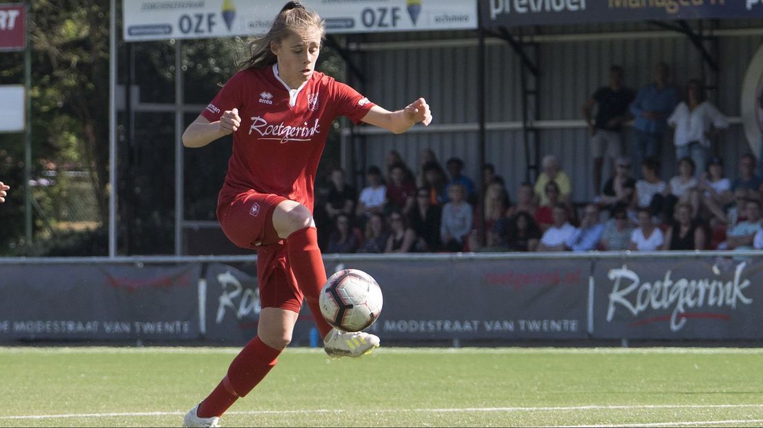 Joëlle Smits scoorde namens FC Twente Vrouwen