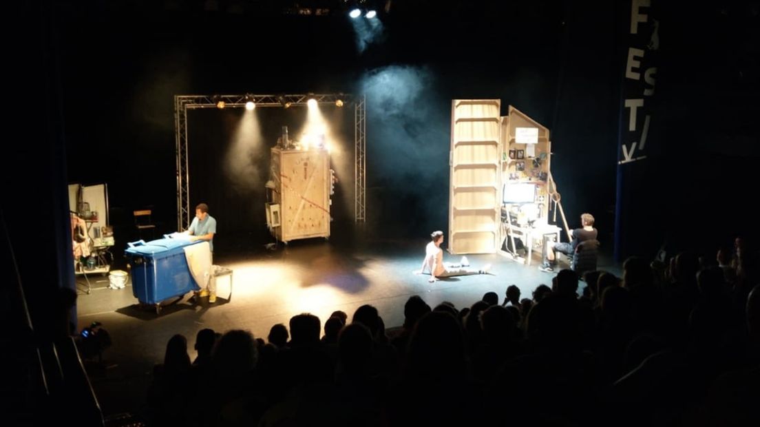 Het Boekids Festival werd naast de prijsuitreiking ook omlijst met allerlei entertainment.