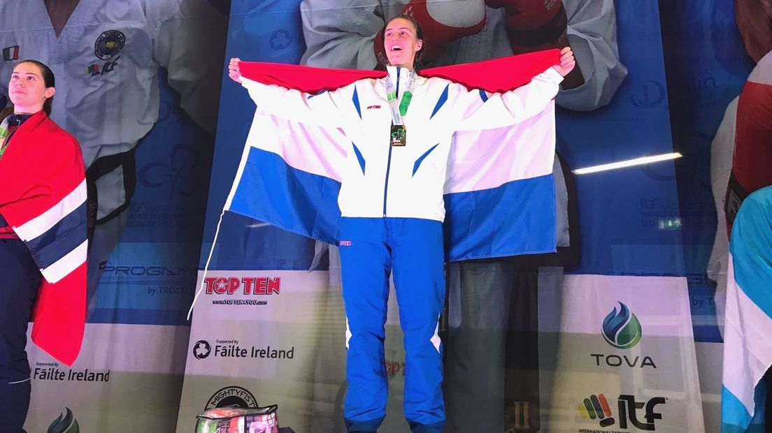 Nina Meppelder is wereldkampioen