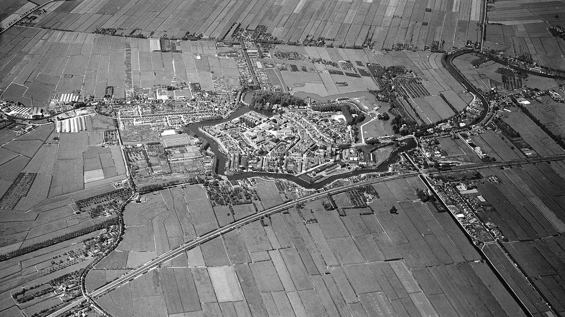 De oude vestingstad Woerden, 1925-1935.