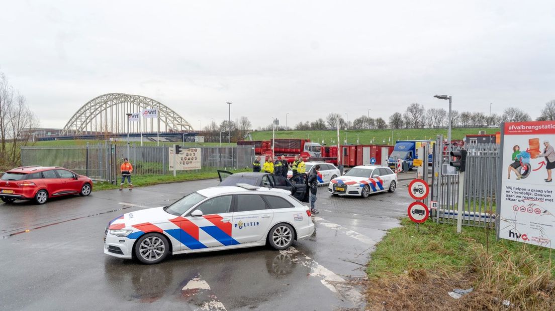 VIDEO: The thieves got stuck after the chase in the Hendrik-Ido-Ambacht environmental road