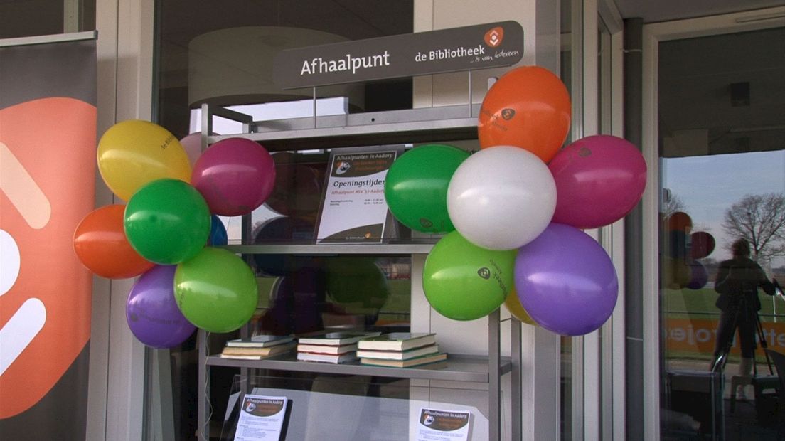 Boeken ophalen van de bibliotheek? Bij voetbalclub ASV'57 in Aadorp kan het