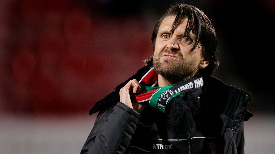 NEC-trainer Peter Hyballa draaide er niet omheen na de thuisnederlaag tegen Sparta.