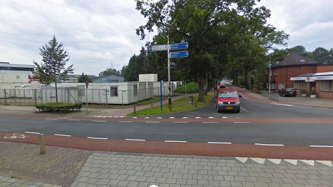 Kruising Oonksweg met Prins Bernhardlaan in Borne