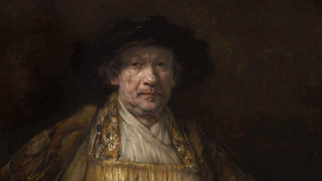 Zelfportret van Rembrandt