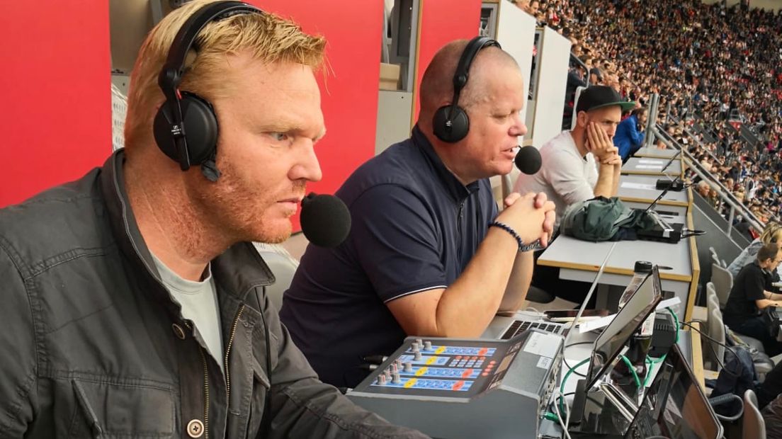 Niels Dijkhuizen en René Posthuma zijn de verslaggevers bij FC Emmen - Fortuna Sittard