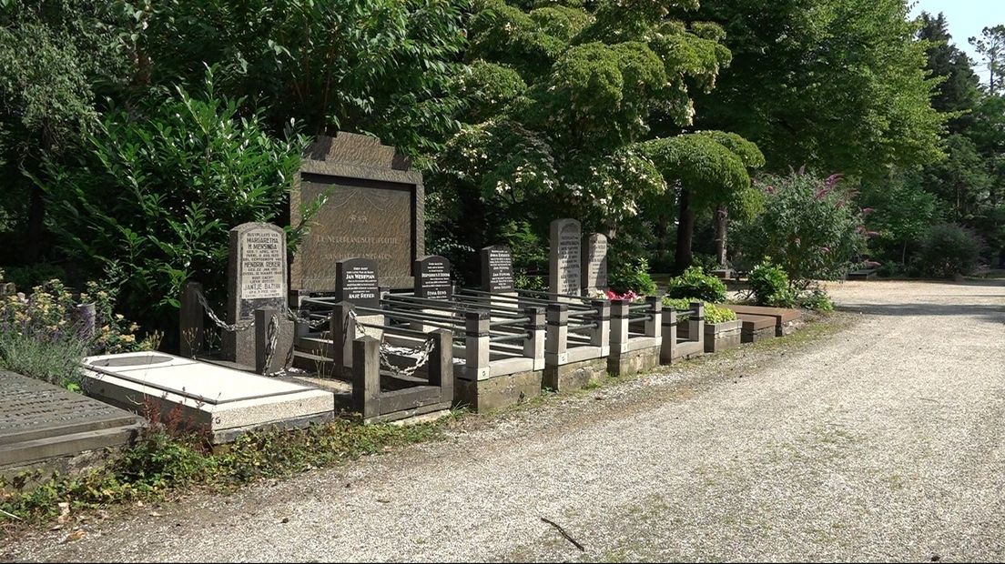 Het graf van de twee veldwachters
