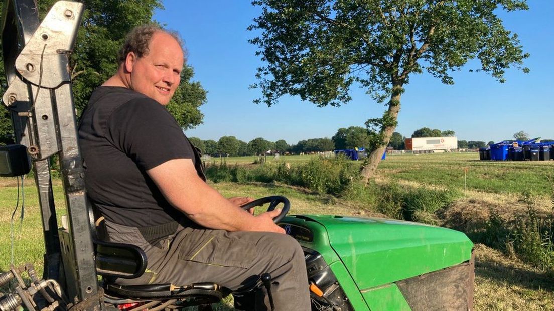 Melkveehouder Gert Jan Brouwer.