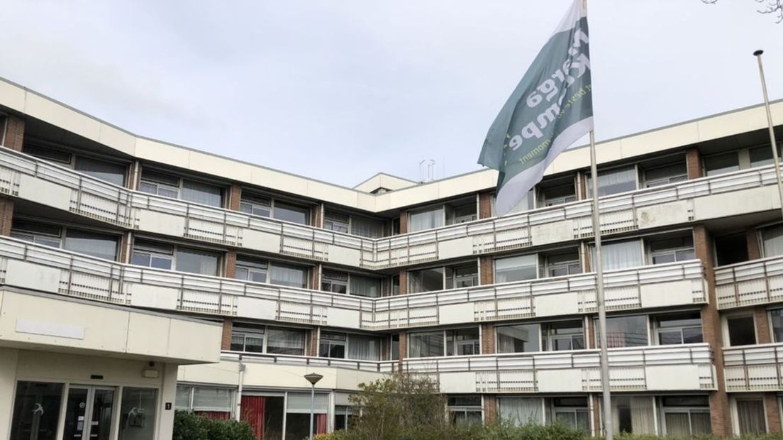 Het leegstaande verzorgingshuis Vredense Hof