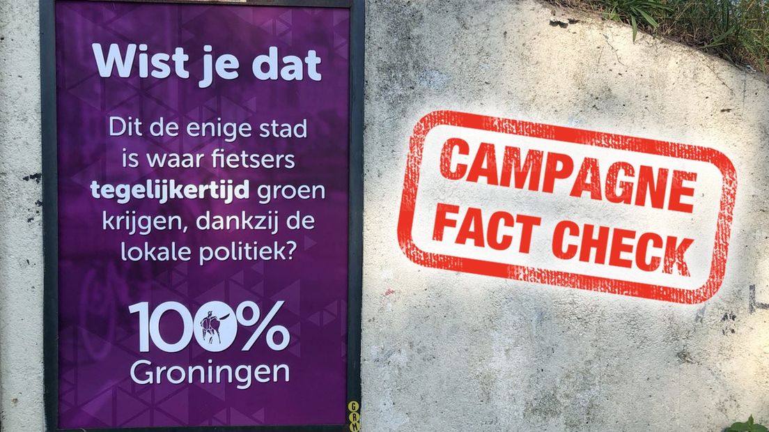 Een van de 100 Groningen posters.