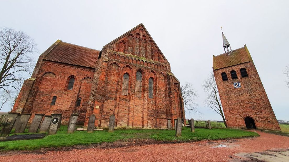 De middeleeuwse kerk van Garmerwolde