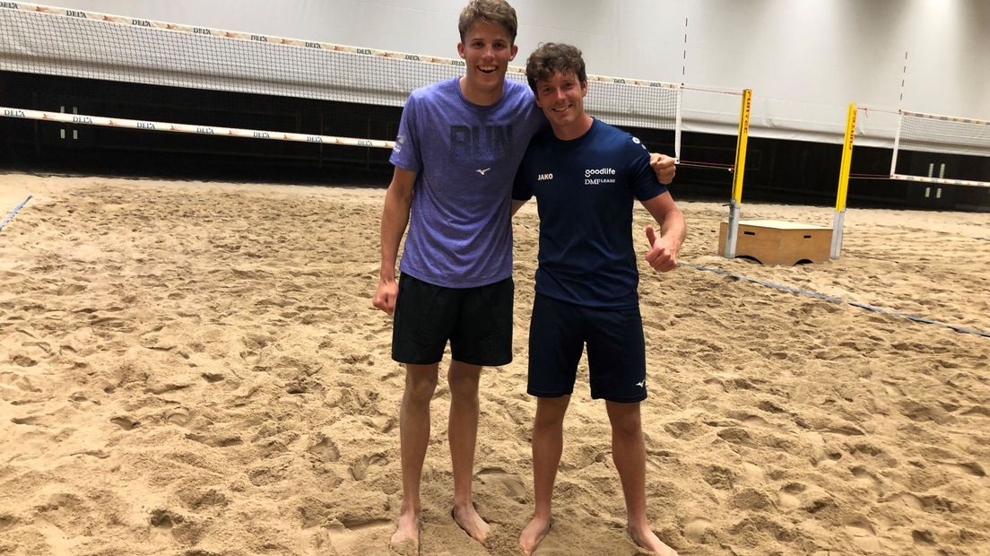 Dirk Boehlé met zijn nieuwe partner Mees Sengers