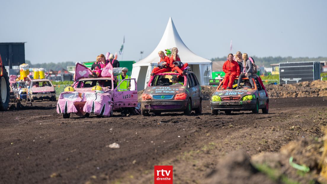 Crossen tijdens Boerenrock (Rechten: Kim Stellingwerf/RTV Drenthe)