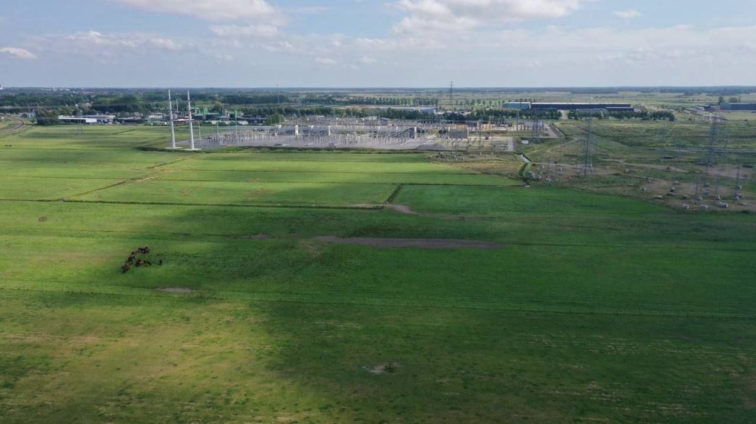 De plek waar het datacenter van Google komt