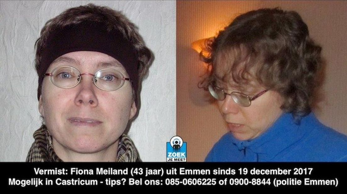 De vermiste Fiona Meiland (Rechten:Facebook/Zoek Je Mee)