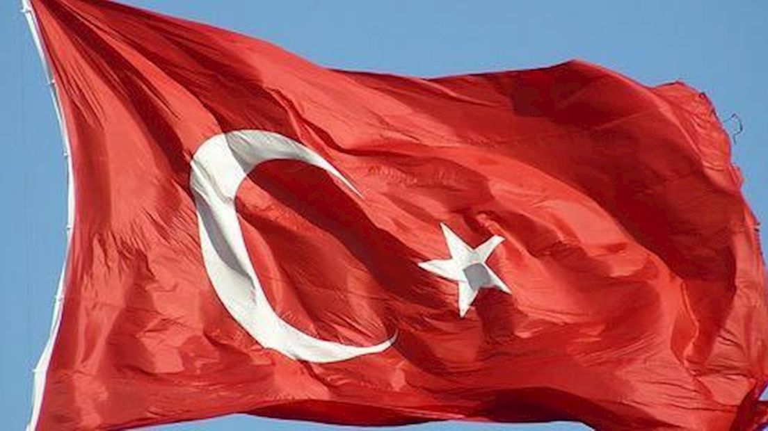Turkse demonstratie in Enschede