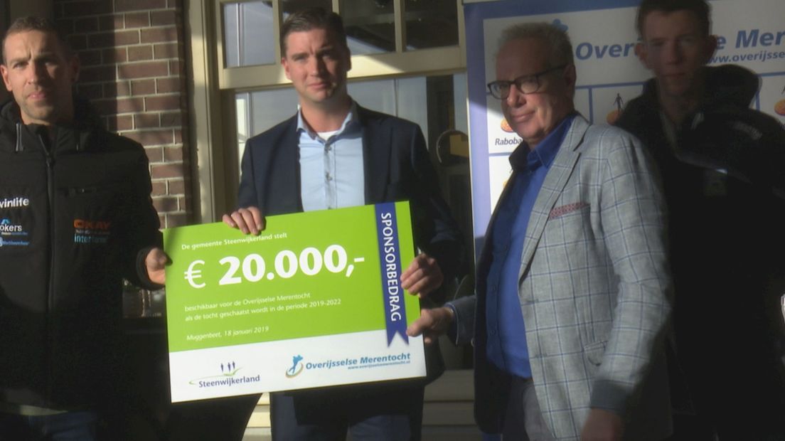 20.000 euro voor organisatie Overijsselse Merentocht
