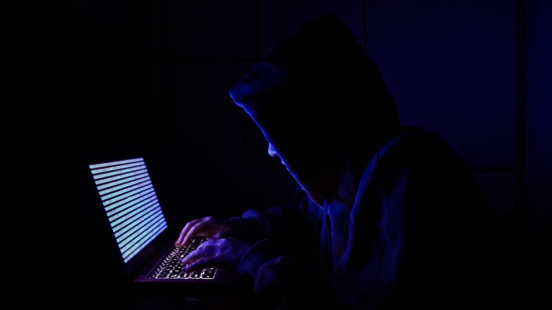 Een hacker in actie