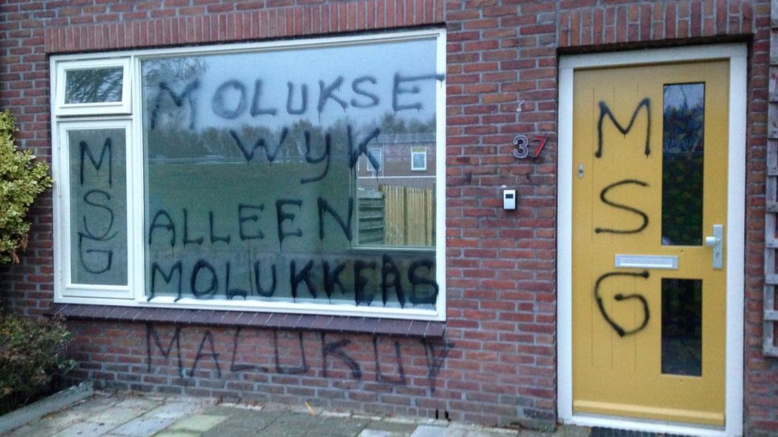 Huis aan de Ebbingestraat eerder beklad
