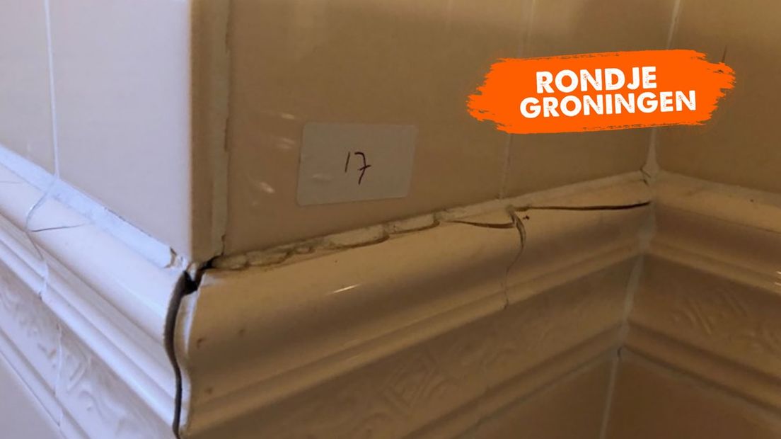 Scheuren in de muur, maar nu eens niet in Grunn
