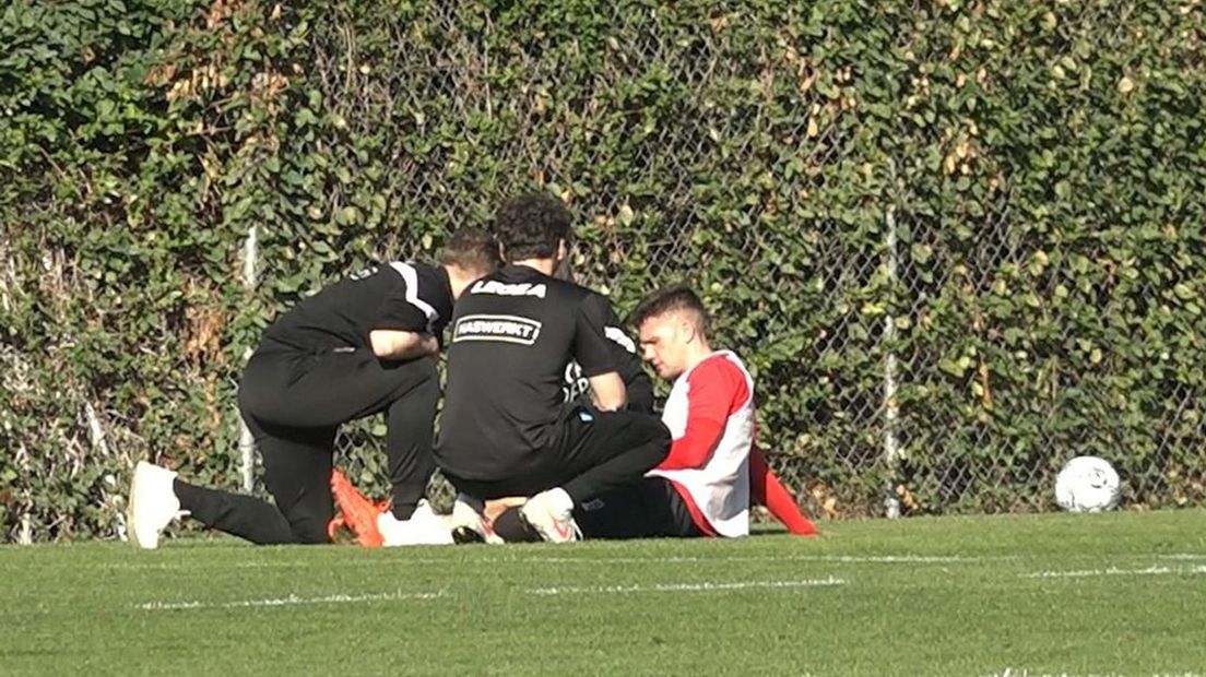 Mikkel Duelund voelt zich niet lekker