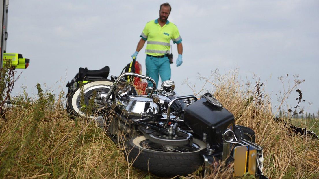 Motorrijder Gewond Na Val - RTV Noord