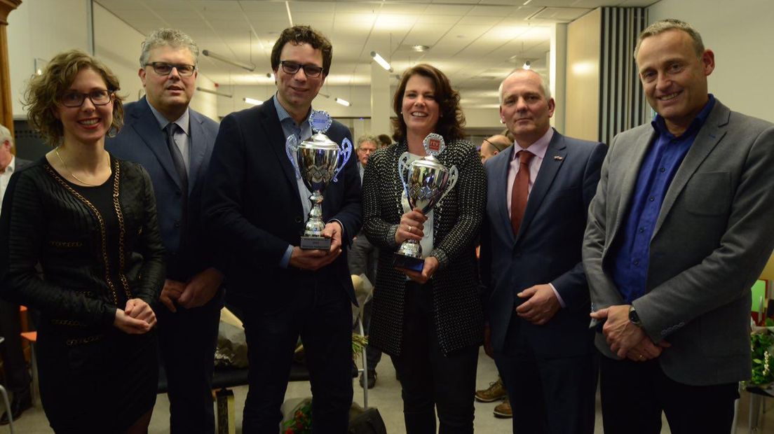 Maurice Hoogeveen en Riëtte Wollerich zijn de winnaars van dit jaar (Rechten: Jeroen Kelderman / RTV Drenthe)