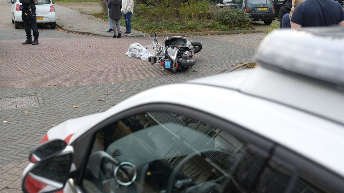 Het ongeluk met de scooter in Appingedam