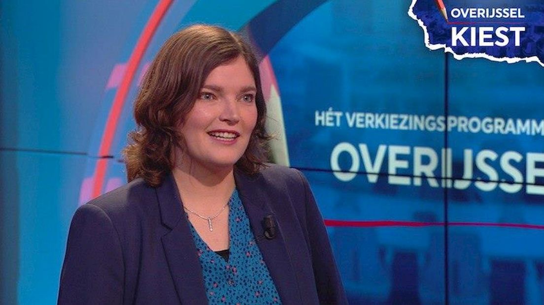 Lijsttrekker Annemieke Wissink van de Partij van de Arbeid
