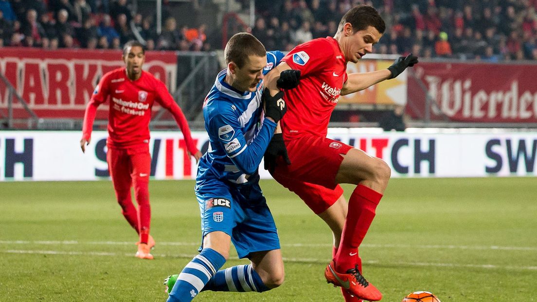 Lam kreeg tegen Twente zijn zevende geel