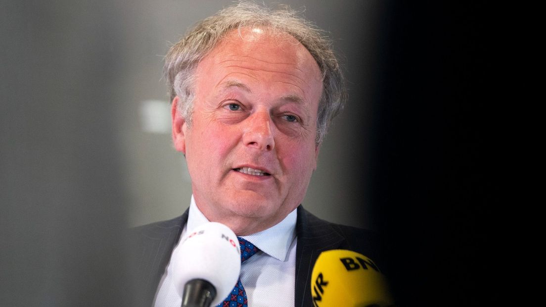 Burgemeester Henri Lenferink van Leiden