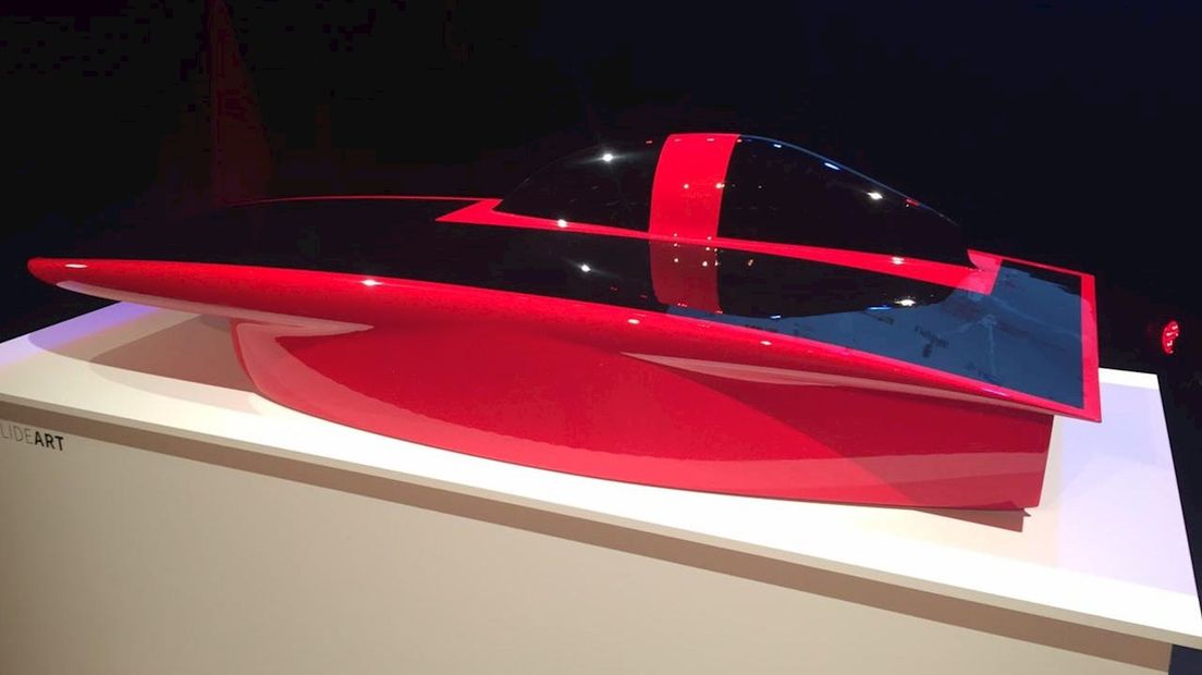 Het nieuwe design van de zonneauto van Solar Team Twente