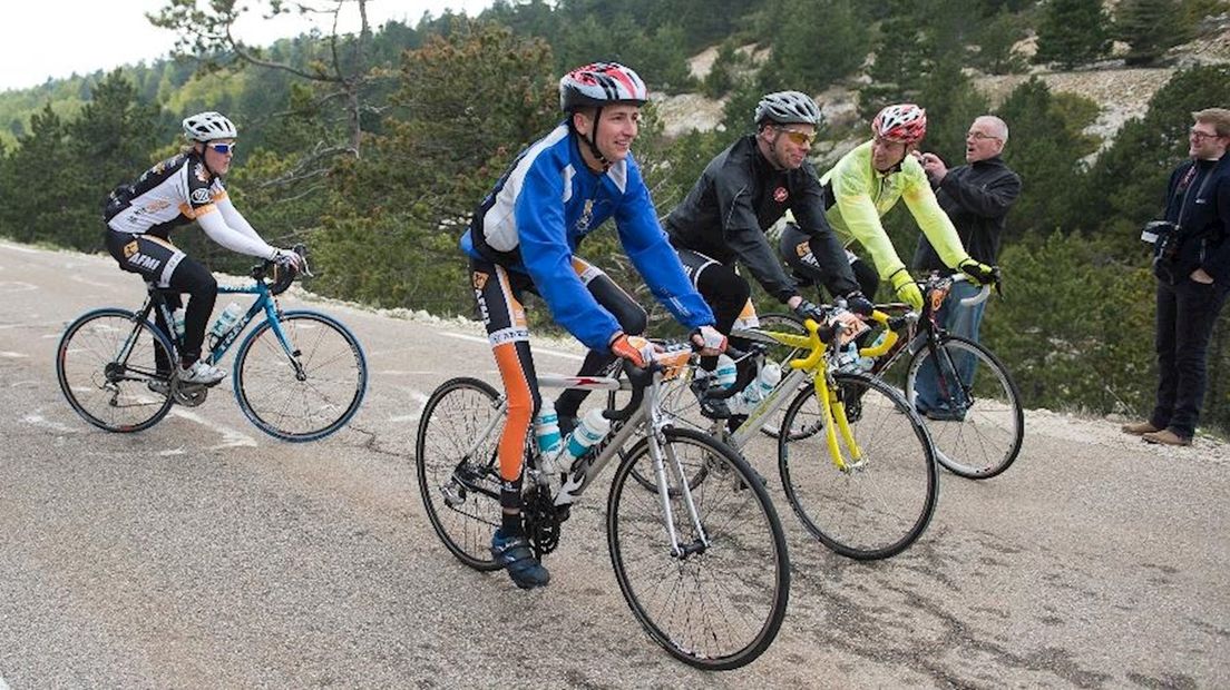 Beklimming van de Mont Ventoux