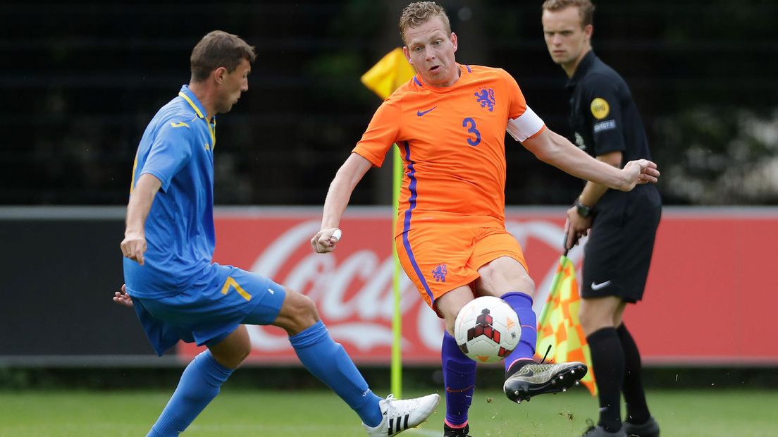 Jeroen Schuitert van het CP-team in actie.