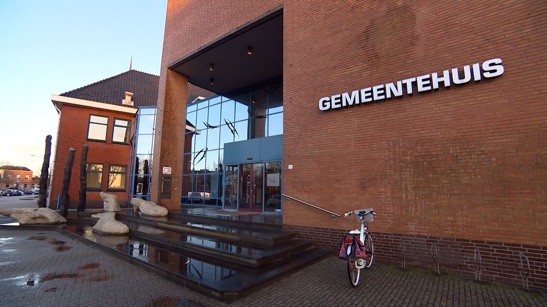 Het gemeentehuis in Delfzijl