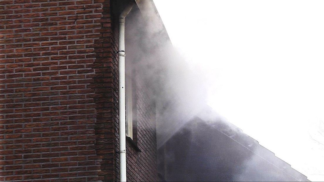 Brand in huis Rouveen