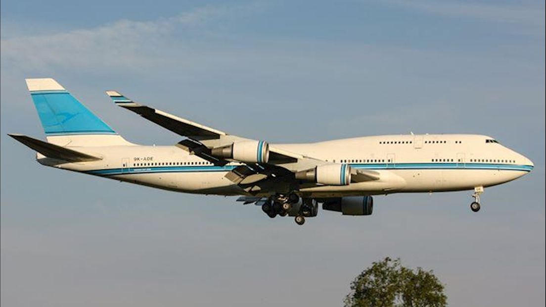 Boeing 747 Jumbo op Twente Airport
