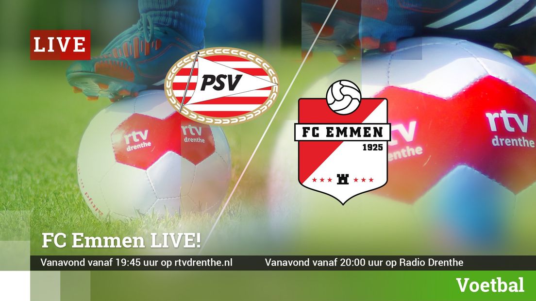 FC Emmen speelt vanavond tegen de beloften van de aanstaande landskampioen